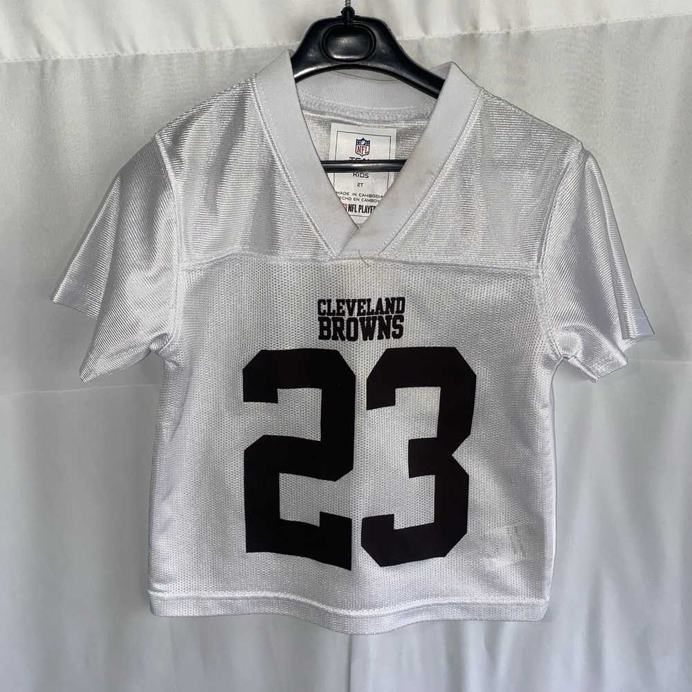 Joe Haden NFL Team Apparel Cleveland Browns Jersey Baby Toddler Size 2T